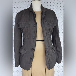 Grey utility jacket